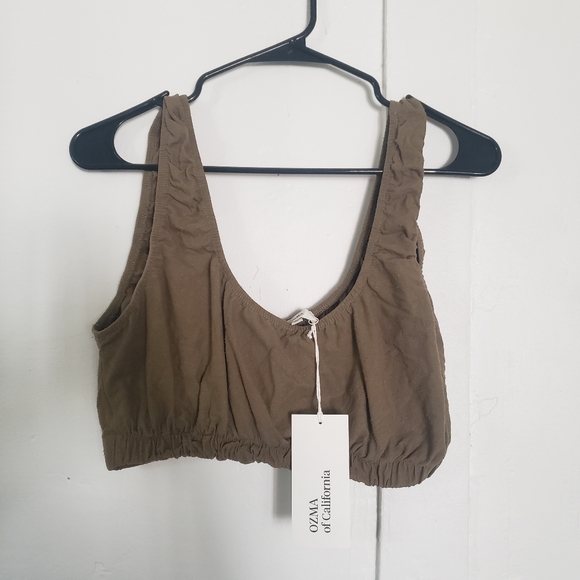 NWT Ozma of California Sophie crop top - Picture 4 of 5
